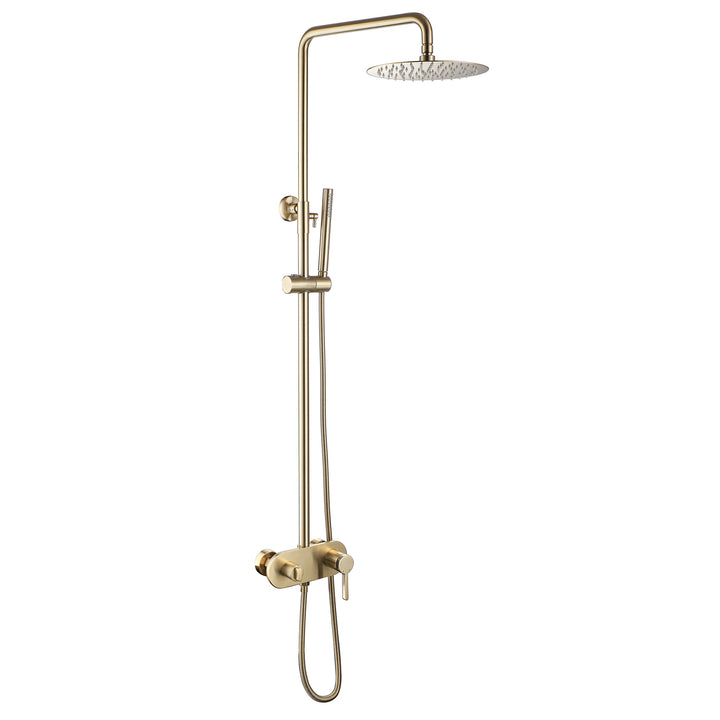 Luxury 3-Function Complete Shower System With Tub Faucet And Rough-In Valve - Modland