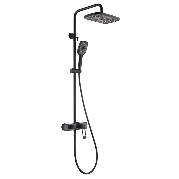 Dual Handle Shower System With Multi-Function Hand Shower - Modland