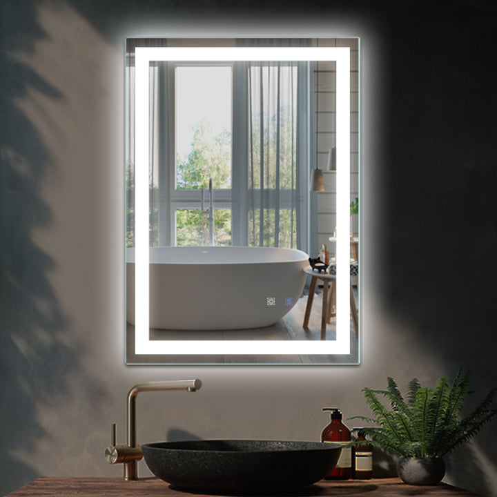 20x28 LED Bathroom Vanity Mirror with Anti-Fog, Dimmable - Modland