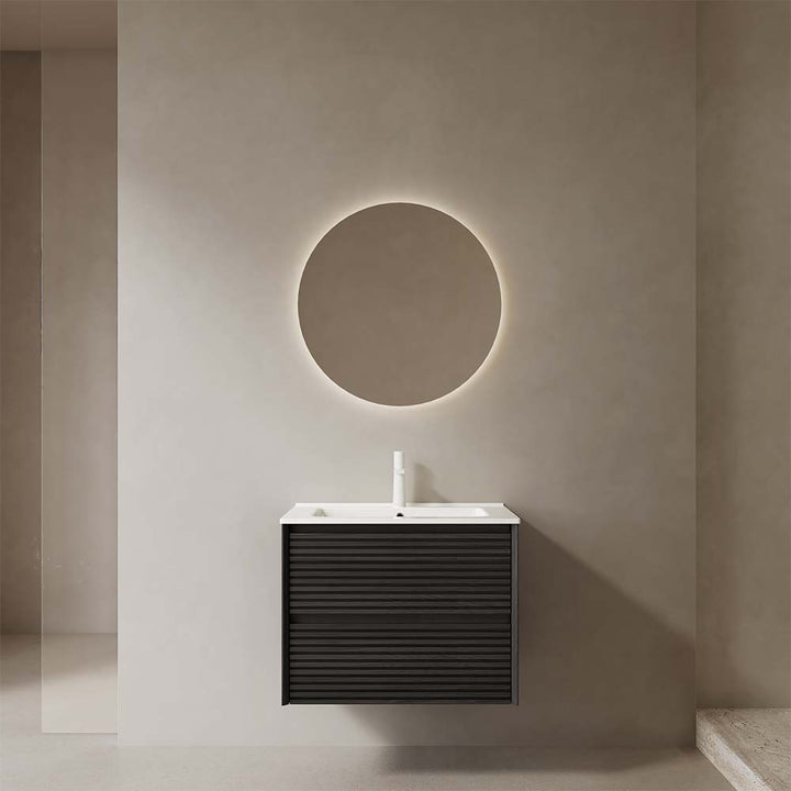 24-inch bathroom vanity with sleek minimalist design