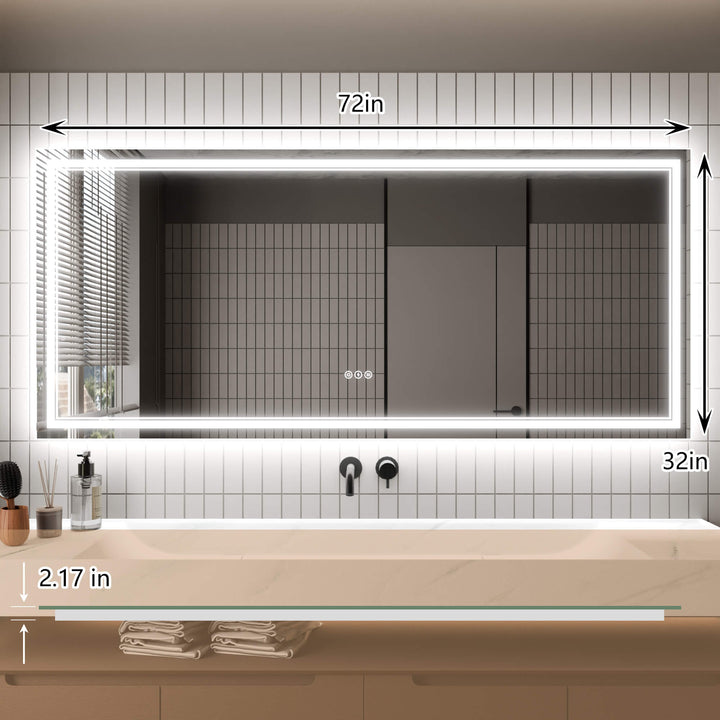 32x72 vanity mirror