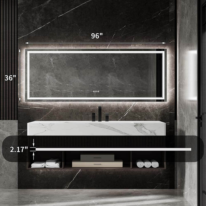 36x96 inch Vanity Mirror Size