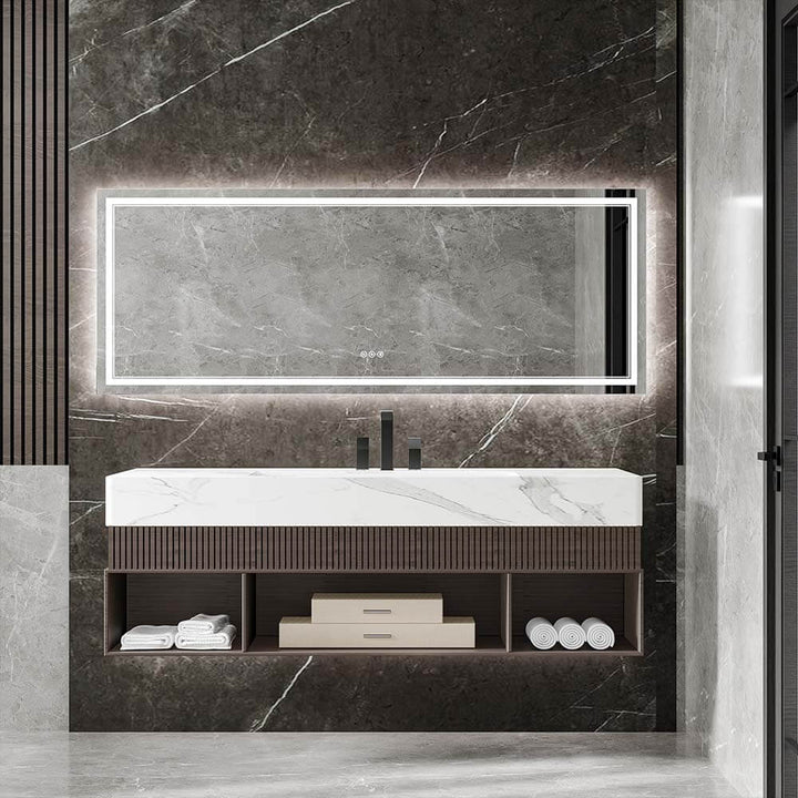 36x96 inch modern bathroom vanity mirror