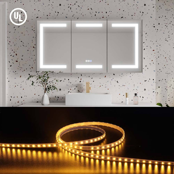 48x24 led medicine cabinet light strips illumination