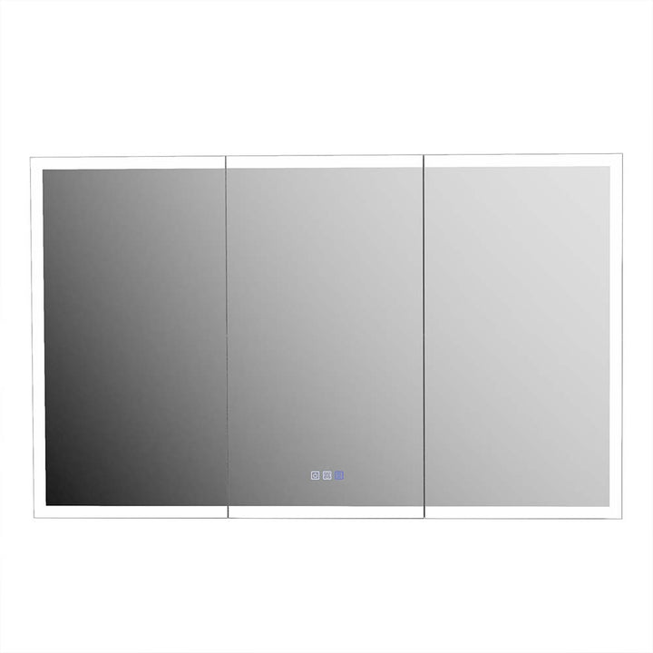 48x30 LED bathroom mirror fron view