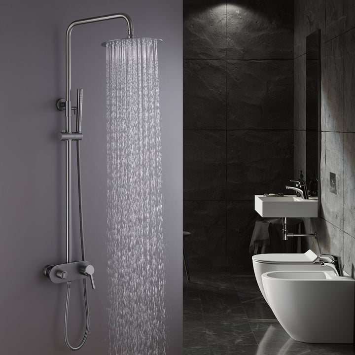 Luxury 3-Function Complete Shower System With Tub Faucet And Rough-In Valve - Modland