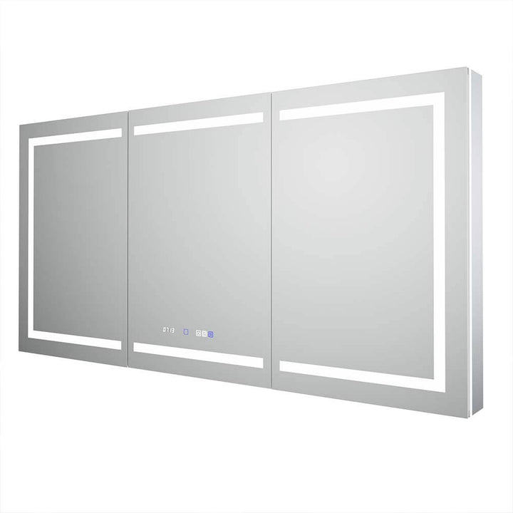 72x36 inch modern medicine cabinet with double doors