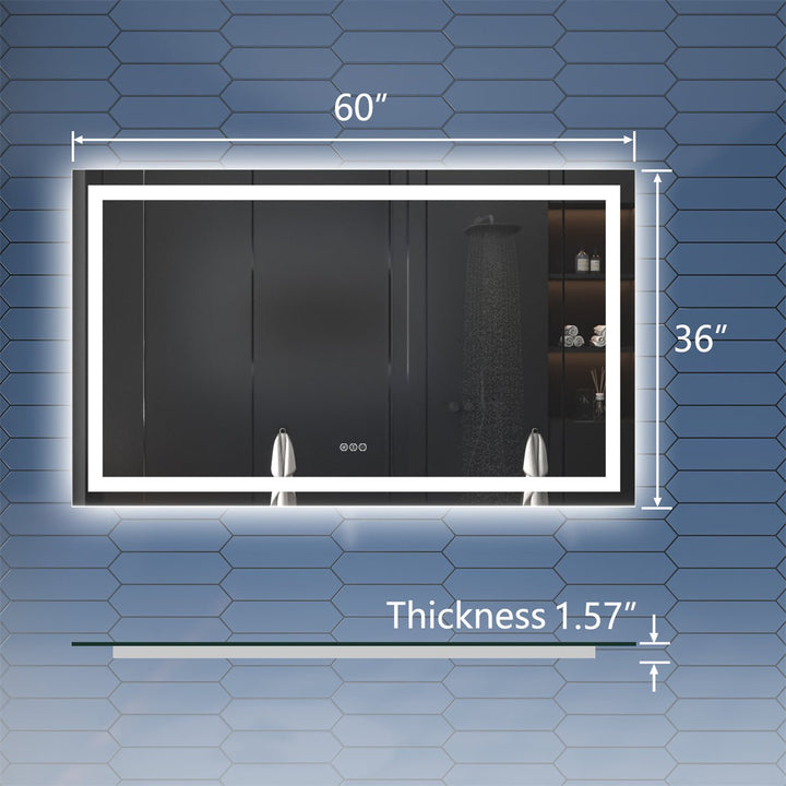 60*36 bathroom mirror 