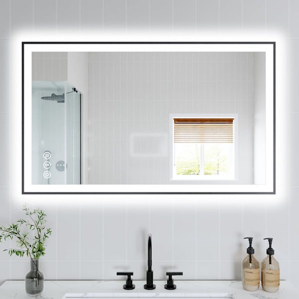 Modland 40"x24" Contemporary Rectangular Bathroom Mirrors - Modland