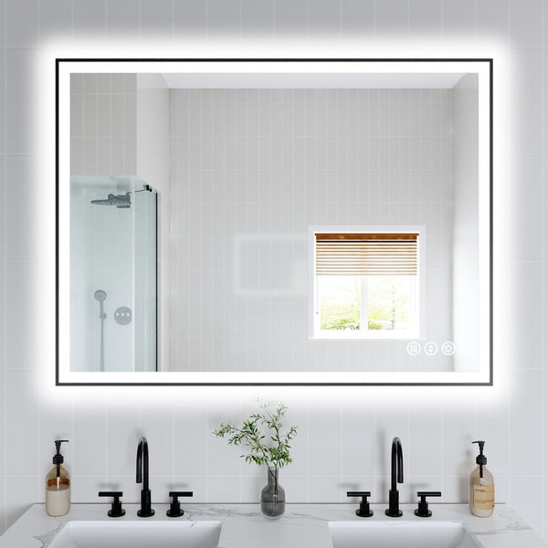 48* 36 Vanity Mirror with Built-in LED Lighting for Bathrooms - Modland