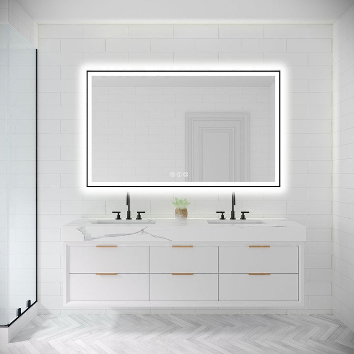 60"x36" Frameless Vanity Mirror for a Sleek Bathroom - Modland