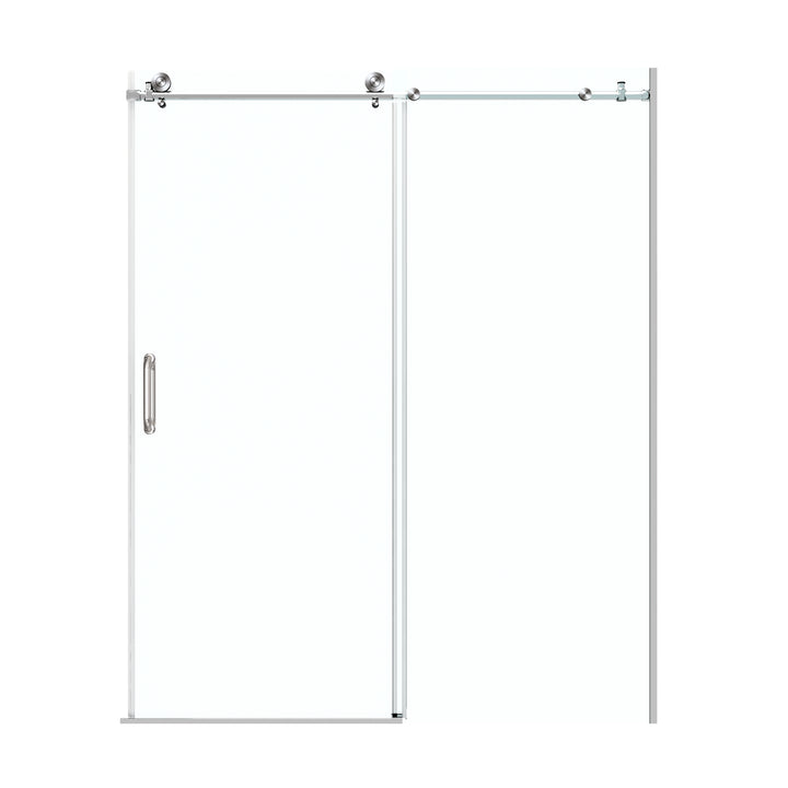 Modland 70" x 60" Single Sliding Frameless Shower Door Tempered Glass - Modland