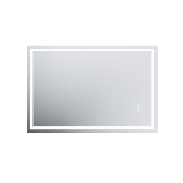 48x32 LED Bathroom Vanity Mirror with Anti Fog Memory Function - Modland