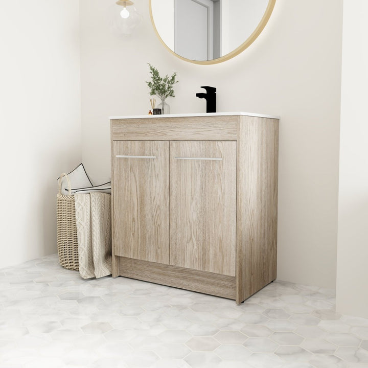 Modland 30 Inch Freestanding Bathroom Vanity - Modland