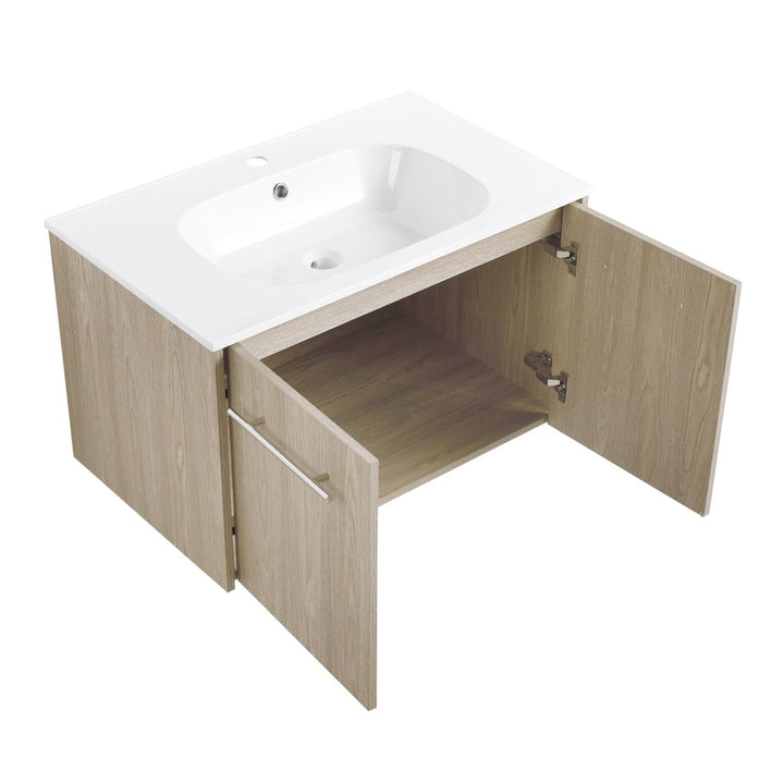 Modland 30 Inch Wall Mounted Bathroom Vanity - Modland