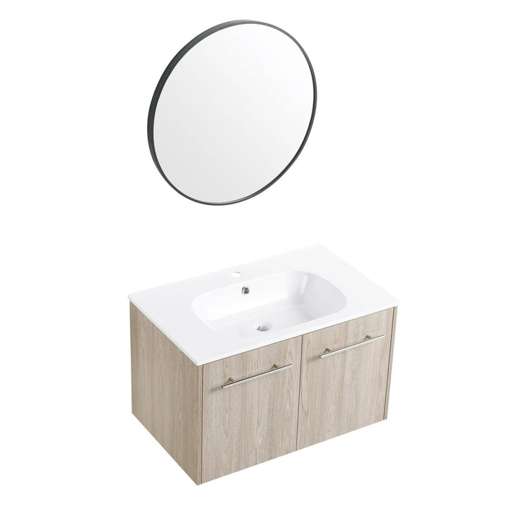 Modland 30 Inch Wall Mounted Bathroom Vanity - Modland