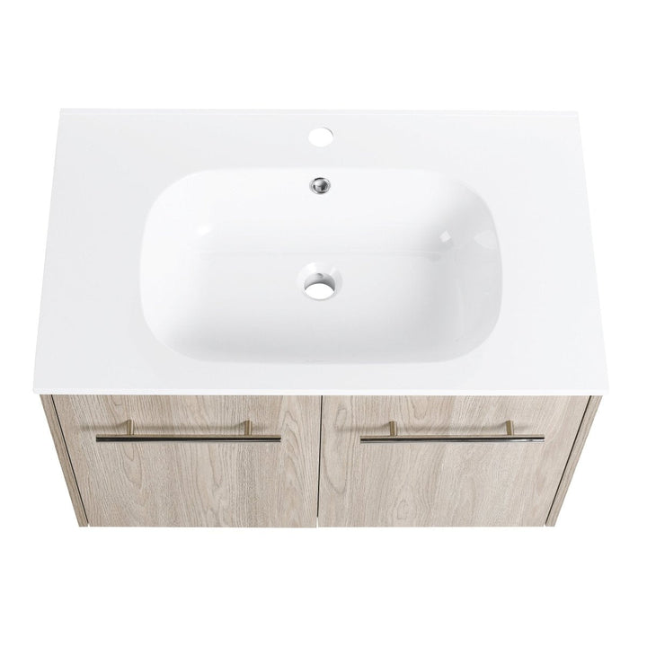 Modland 30 Inch Wall Mounted Bathroom Vanity - Modland