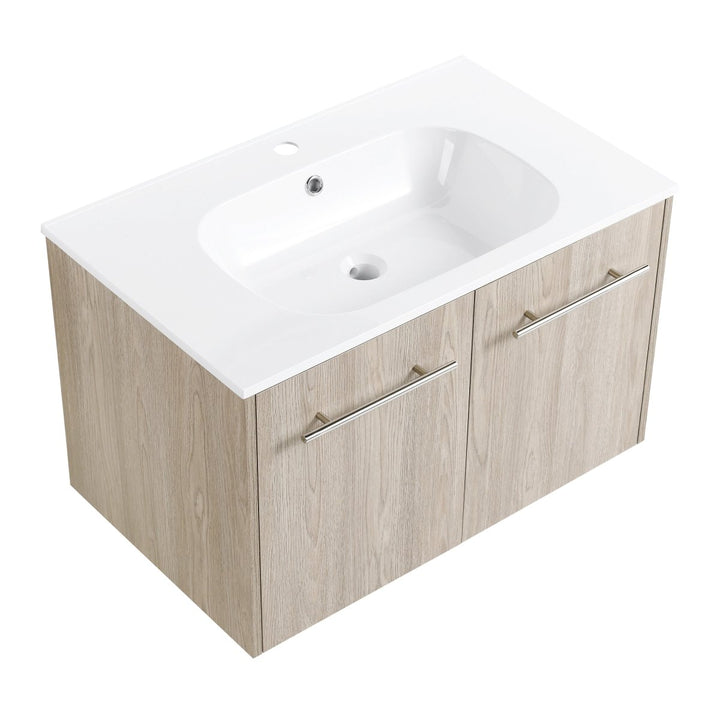 Modland 30 Inch Wall Mounted Bathroom Vanity - Modland