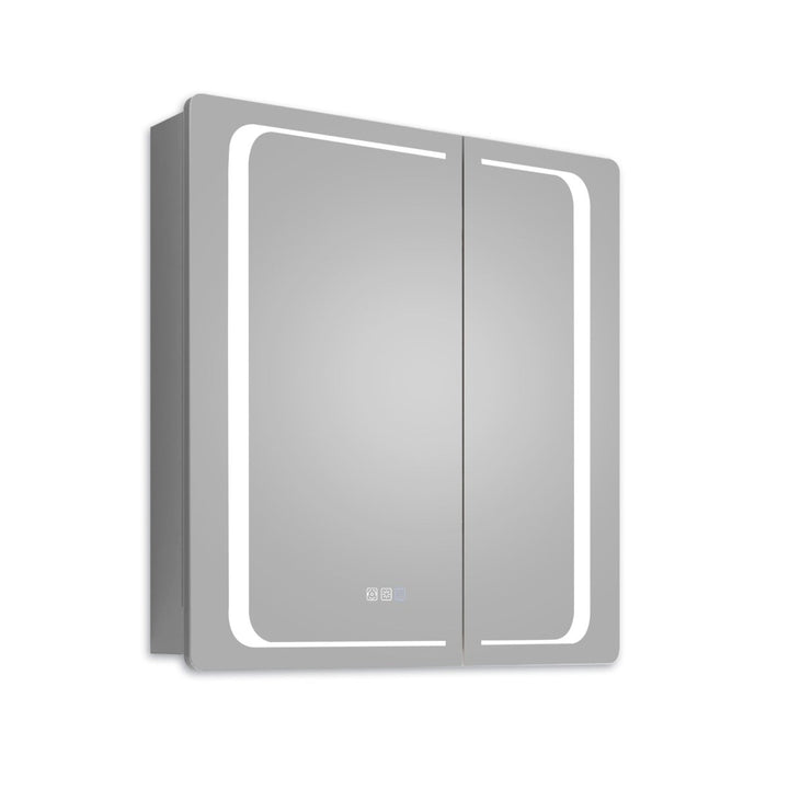 30" W x 32" H LED Lighted Bathroom LED Medicine Cabinet with Mirror - Modland