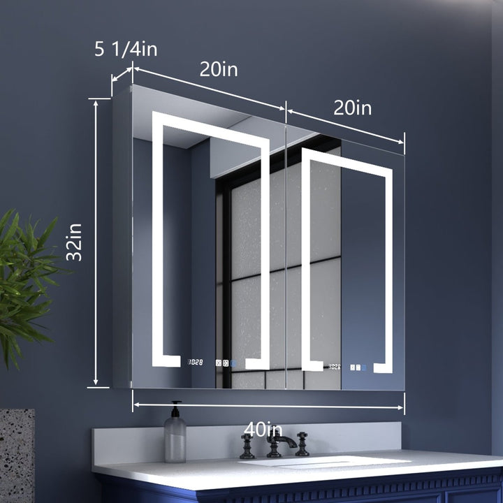 40*32 led medicine cabinet