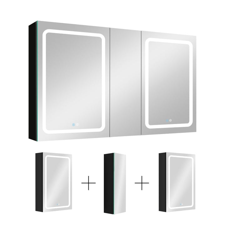 50*30 led lighted bathroom medicine cabinet