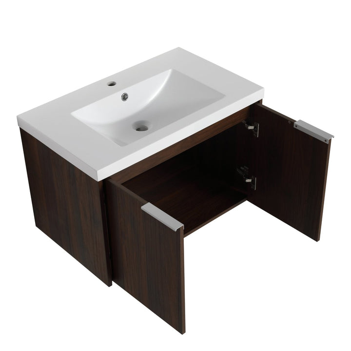 floating vanity interior storage