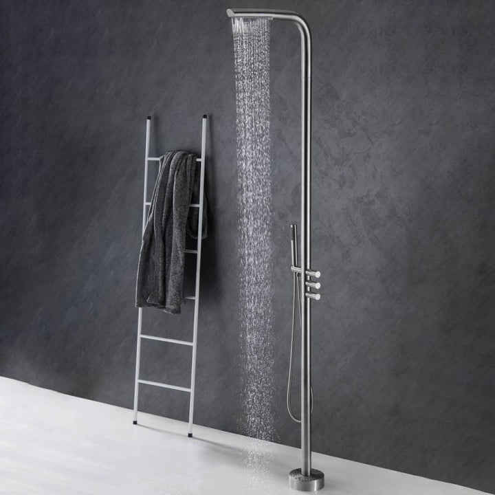 Rainfall Bliss Freestanding Shower with Hand Shower - Modland