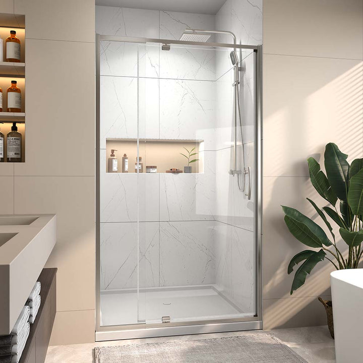 Glass shower door