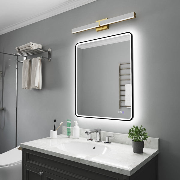 Lumina 30" W x 36" H LED Lighted Bathroom Mirror,High Illuminate - Modland