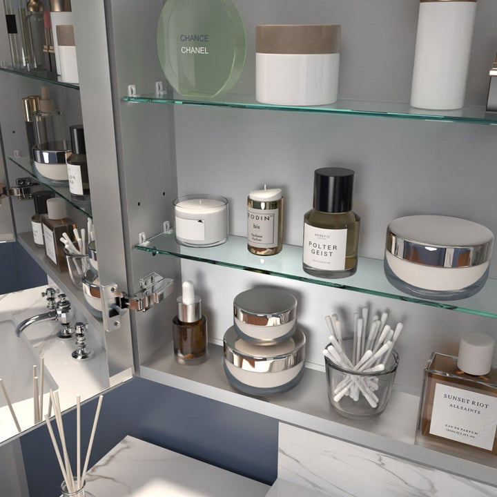 medicine cabinet shelves