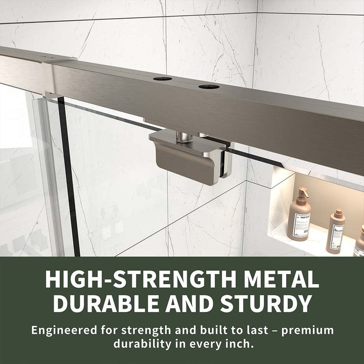 Stainless steel shower door hinge