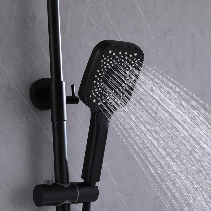 Multi-Function Shower System with Rough-In Valve for a Trendy Bathroom Upgrade - Modland