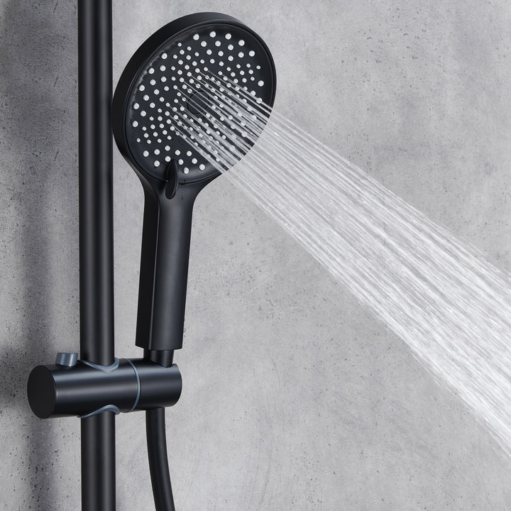 Multi-Function Rain Shower System: Wall-Mounted with Rough-in Valve - Modland