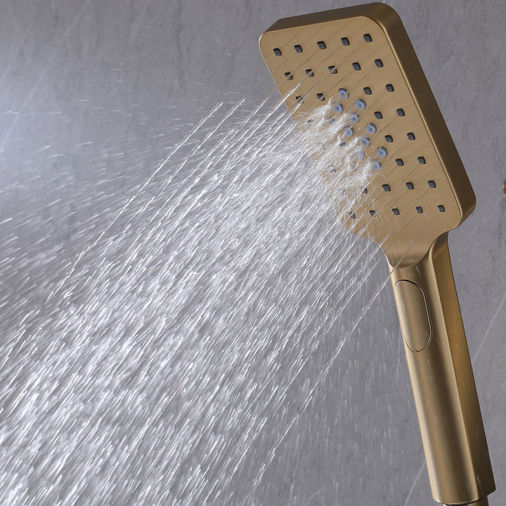 Multi-Function Shower System with Rough-In Valve for a Trendy Bathroom Upgrade - Modland