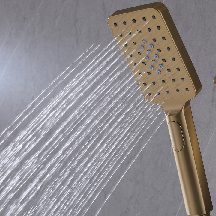 Multi-Function Shower System with Rough-In Valve for a Trendy Bathroom Upgrade - Modland