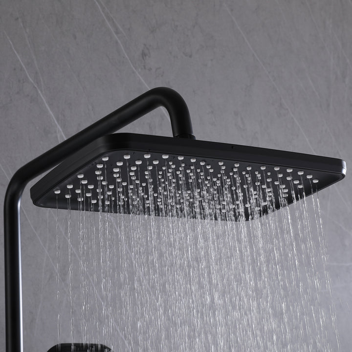 Multi-Function Shower System with Rough-In Valve for a Trendy Bathroom Upgrade - Modland