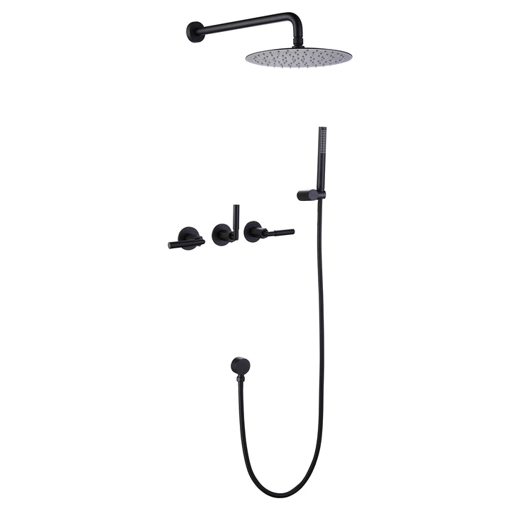 Pressure-Balanced Complete Shower System With Rough-In Valve - Modland