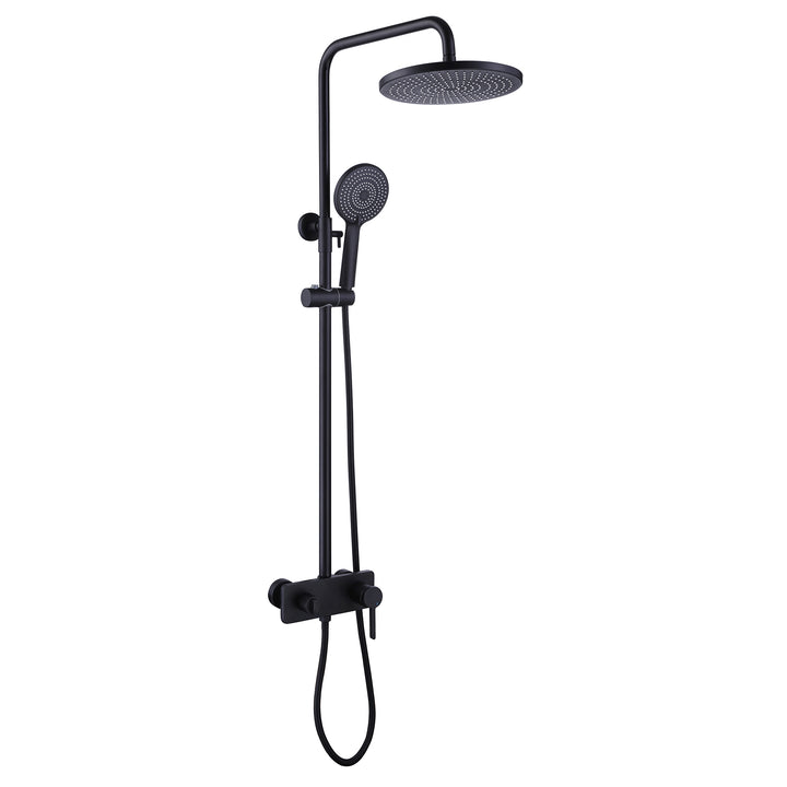 Newly Design Rain Shower System with Hand Shower & Rough in Valve - Modland