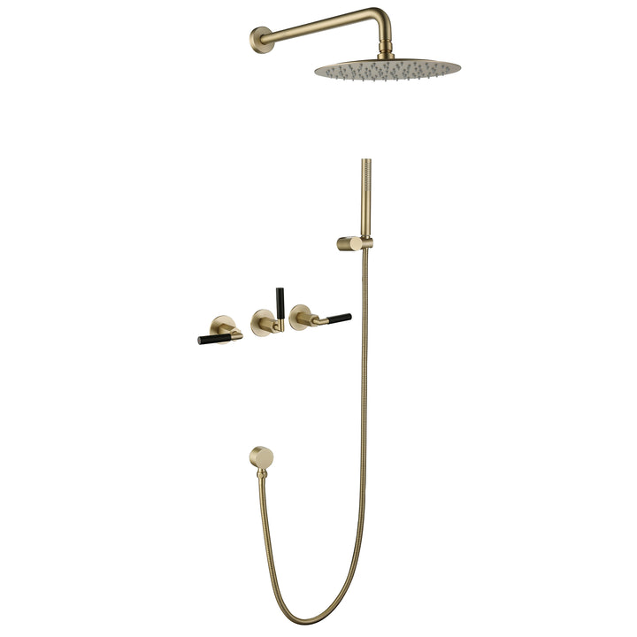 Pressure-Balanced Complete Shower System With Rough-In Valve - Modland