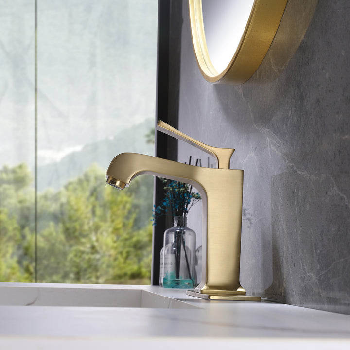 Effortless Elegance: Single Hole Bathroom Faucet - Modland