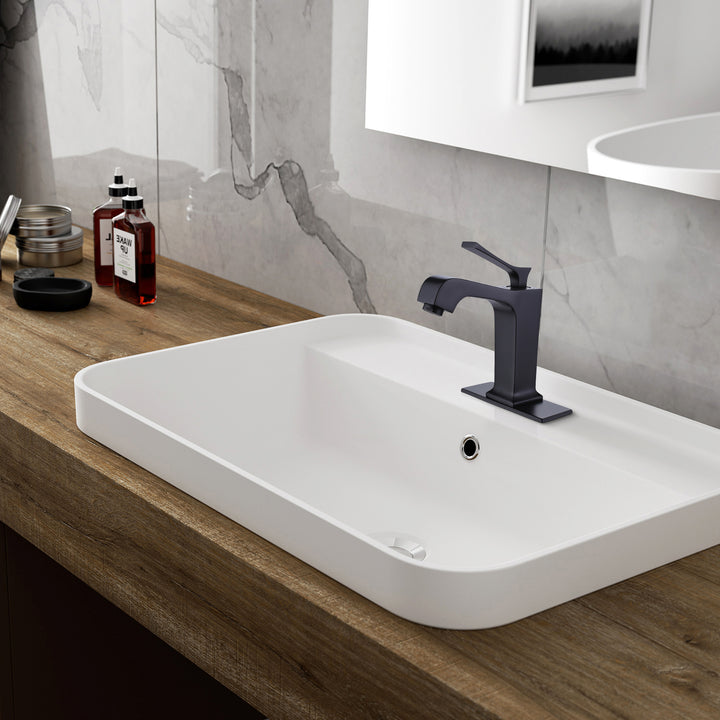 Effortless Elegance: Single Hole Bathroom Faucet - Modland