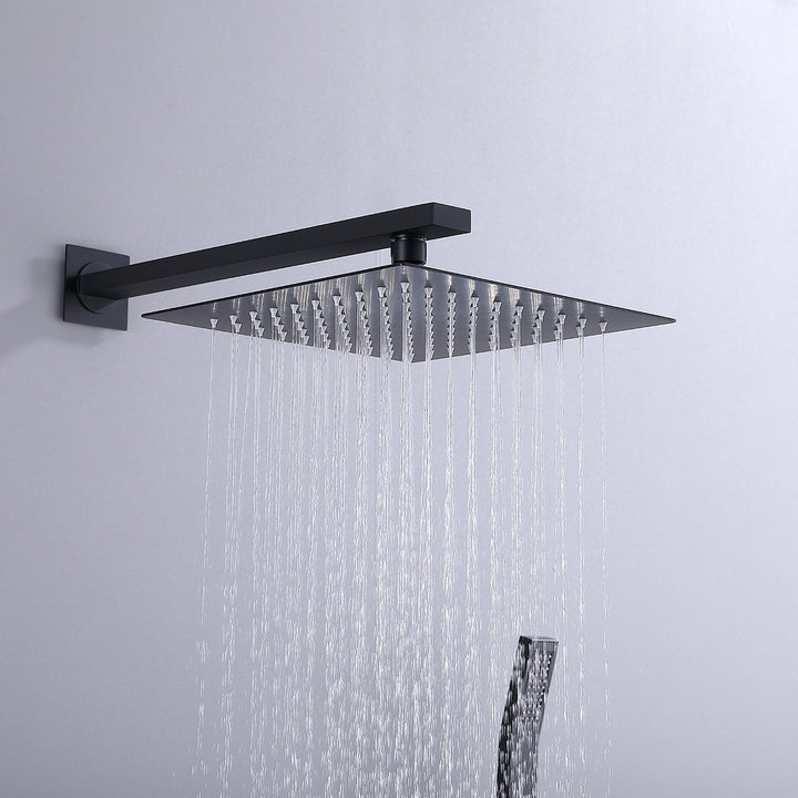 Wall Mounted Complete Shower System With Rough-In Valve - Modland