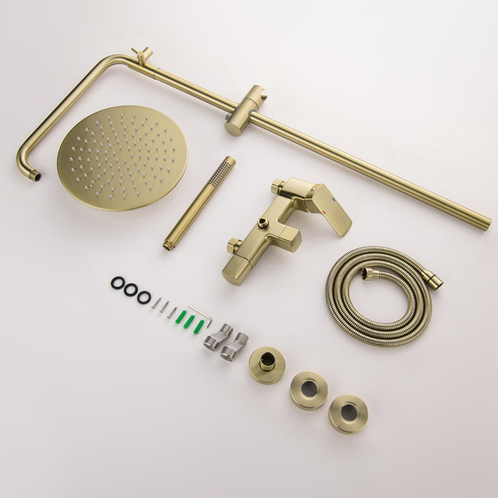 Luxury Complete Shower System With Rough-In Valve - Modland