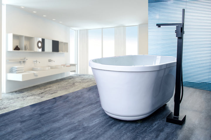 Elegance Meets Convenience: Single Handle Freestanding Tub Filler with Handshower - Modland