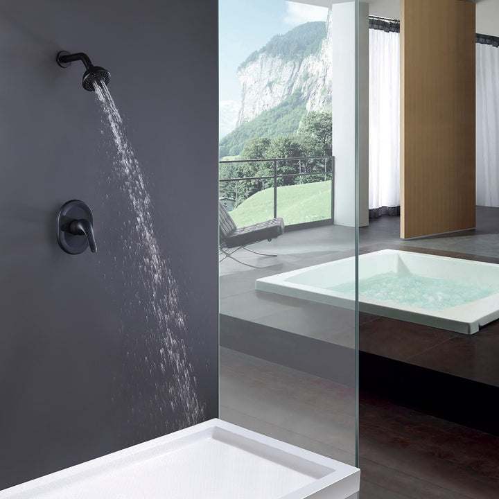 Versatile Shower Faucet with Rough-In Valve Included: Multiple Functions for Your Comfort - Modland