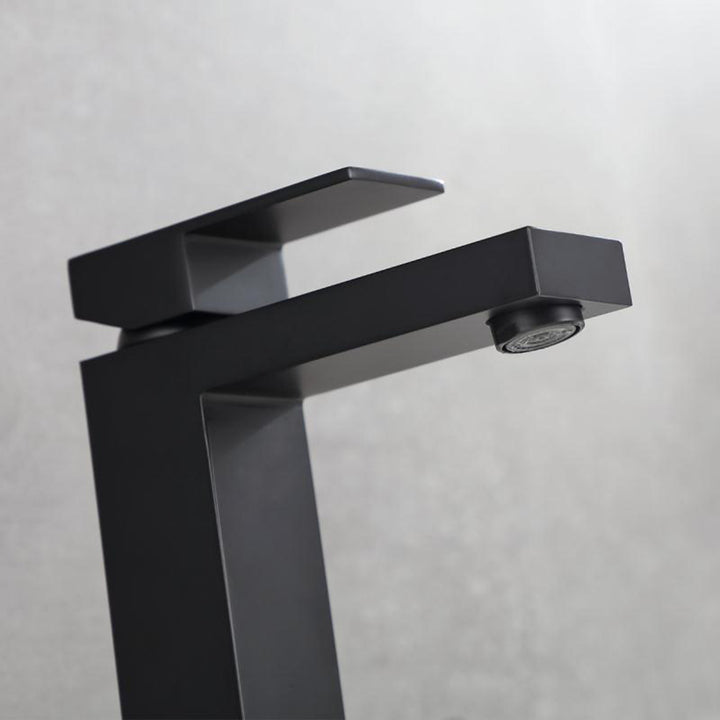 Simplicity and Versatility: Single Hole Bathroom Sink Faucet with 6" Deck Plate - Modland